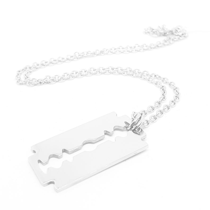 Dangerous Beauty Razor Necklace | ALT CVLT