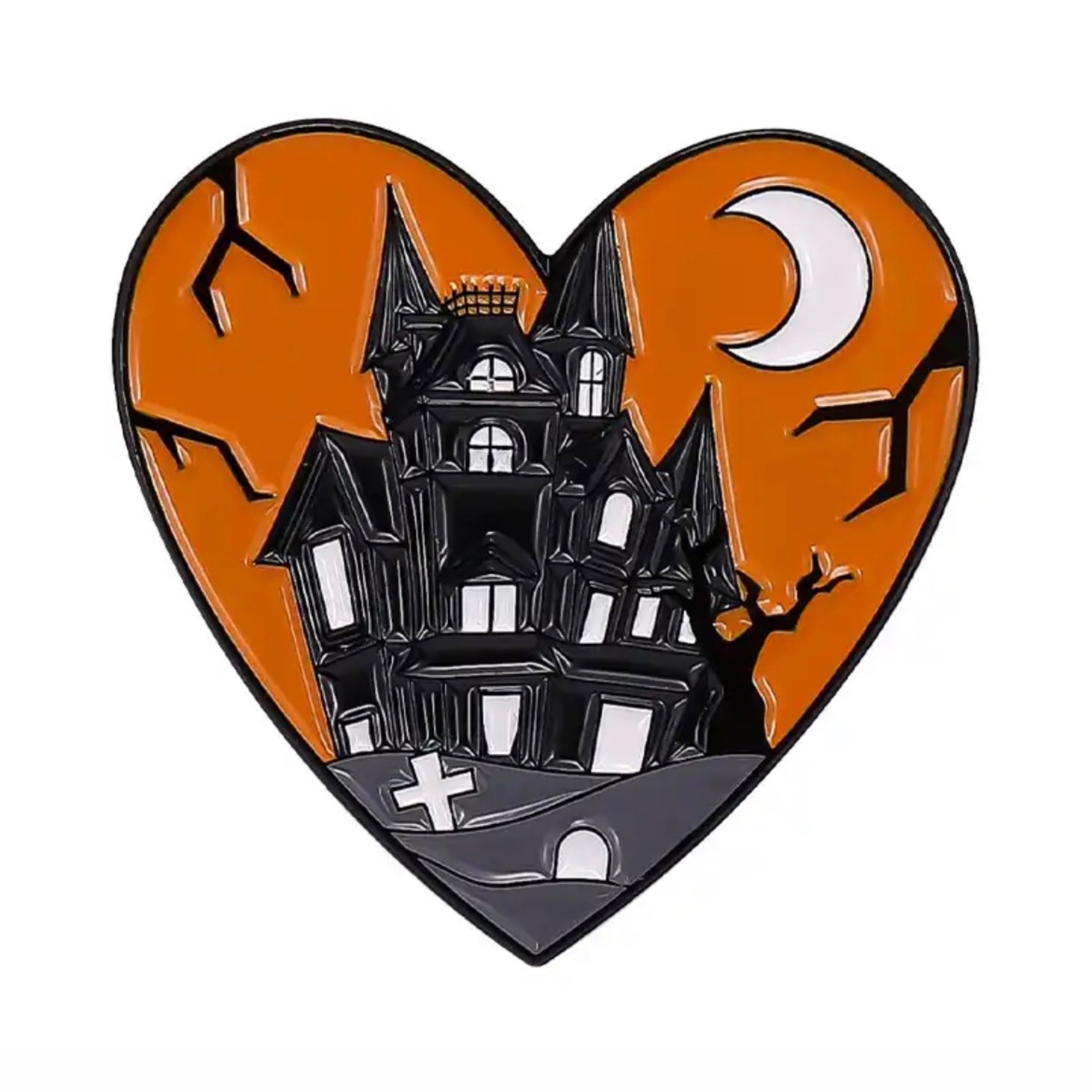 Haunted Mansion Rise Enamel Pin Alt Cvlt