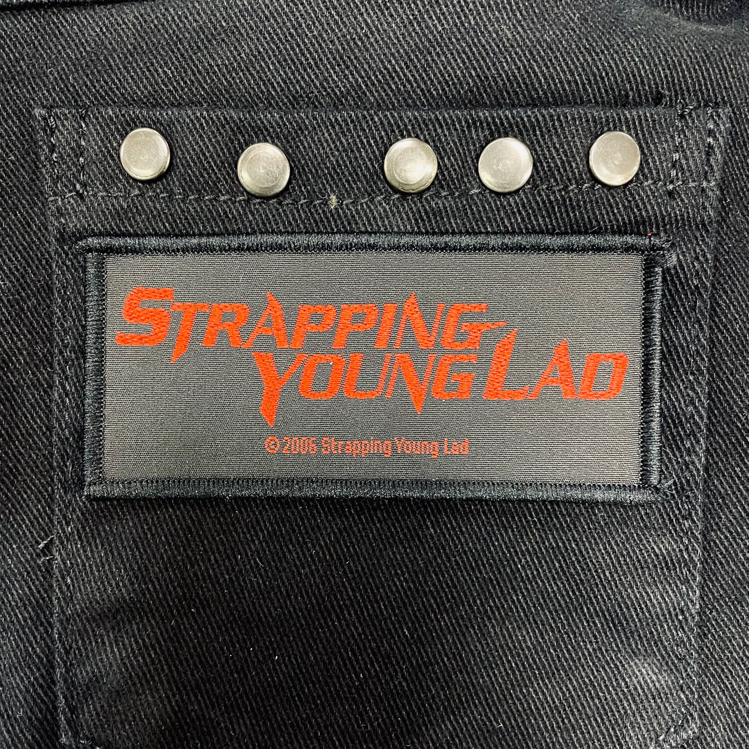 STRAPPING YOUNG LAD Official Band Merch Licensed Woven Patch ALT CVLT